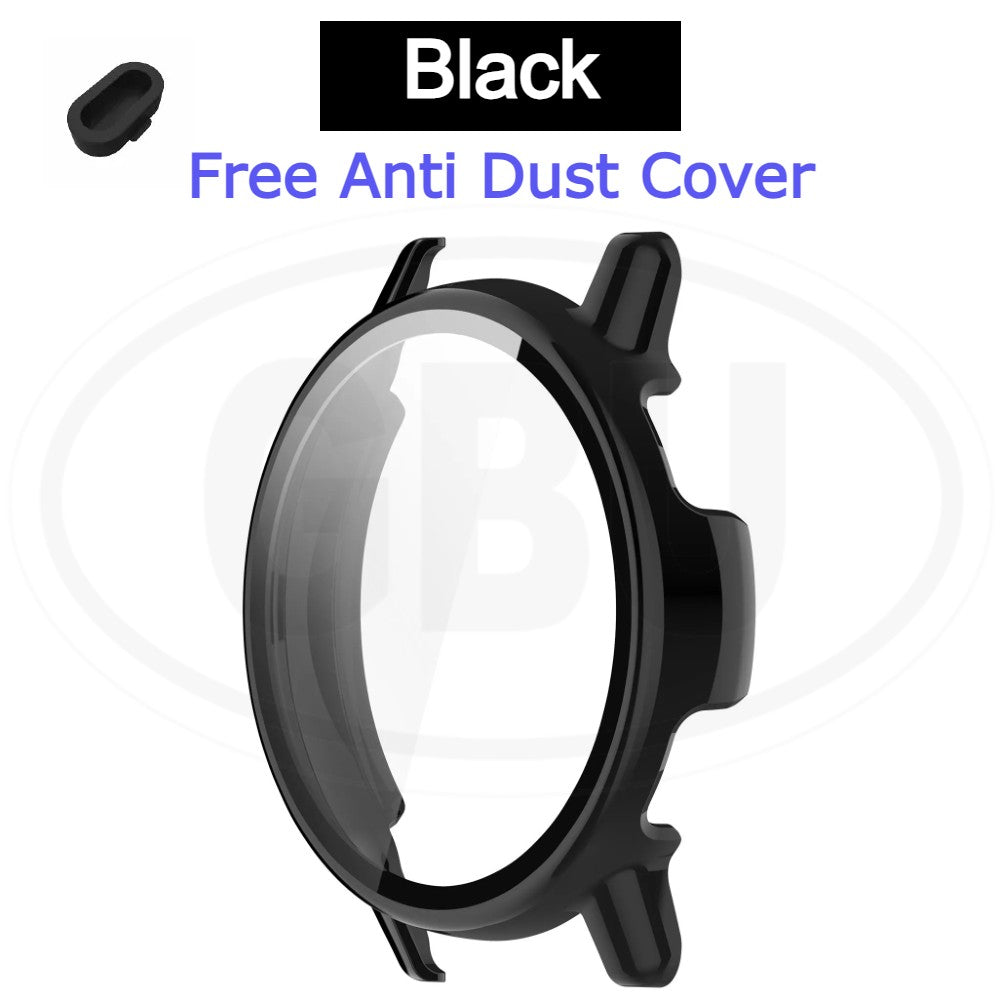 Garmin Vivoactive 5 / Garmin Vivoactive 6 Full Cover Case with Tempered Glass Screen 2-in-1 Case Protector  Dust Cover