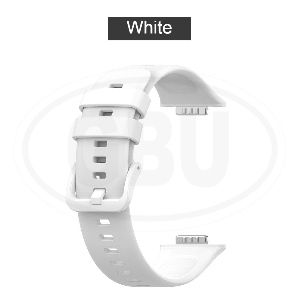 Huawei Watch Fit 2 / Watch Fit2 / YDA-B19V / YDA-B09S Soft Silicone Replacement Strap Band - Full Color Buckle