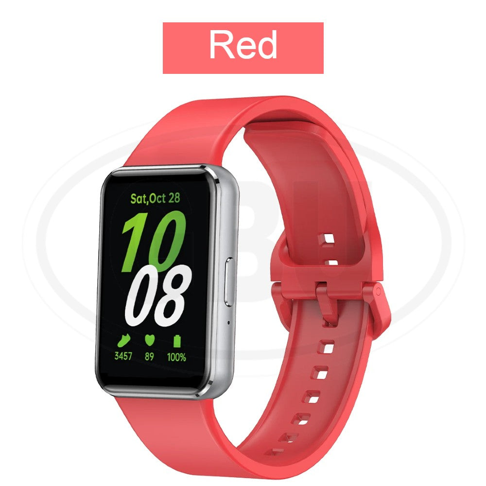 Samsung Galaxy Fit 3 / SM-R390 / Galaxy Fit3 / R390 / Smart Watch Silicone Sport Replacement Strap Band