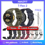 Amazfit T Rex 2 / T-Rex 2 Smartwatch Tali Silikon Lembut / Watch Strap (High Quality) - 22mm