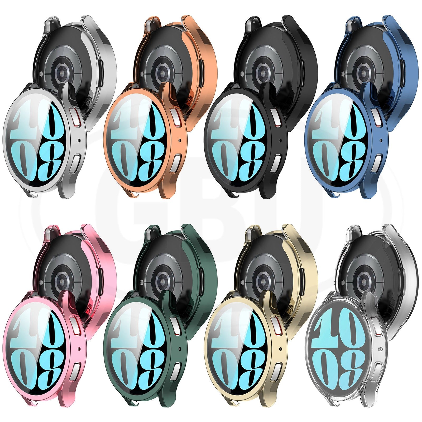 Samsung Galaxy Watch 6 / Watch 6 Classic / R960 / R950 / R940 / R930 TPU Full Cover Case Protector