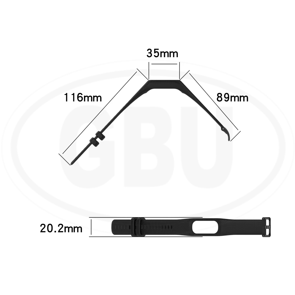 Garmin Vivosmart 5 / Vivosmart 5 Soft Silicone Replacement Strap Band