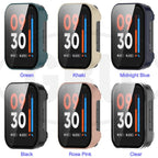 Realme Watch 3 / Realme Watch 3 Pro 2-in-1 Full Cover Case with Tempered Glass Protector Screen