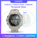 [2pcs] Garmin Instinct / Instinct Tactical / Instinct Solar / Esports / Camo Screen Protector HD Tempered Glass