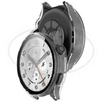Xiaomi Watch S5 / Mi Watch S5 Sarung Full Built-in Tempered Glass Cover