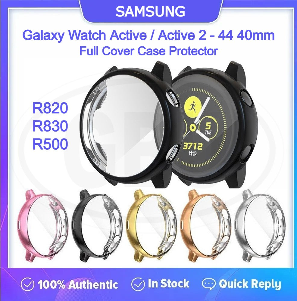 Samsung Galaxy Watch Active / Active 2 44mm / Active 2 40mm / R820 / R830 / R500 TPU Full Protector Cover Case