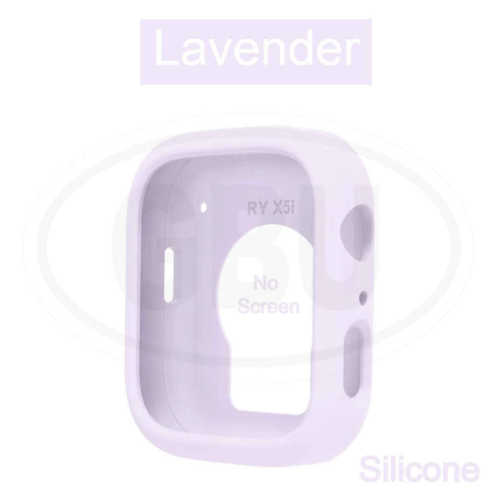 Honor Watch X5i Sarung Full Built-in Tempered Glass Cover / Sarung Half Silikon - No Screen