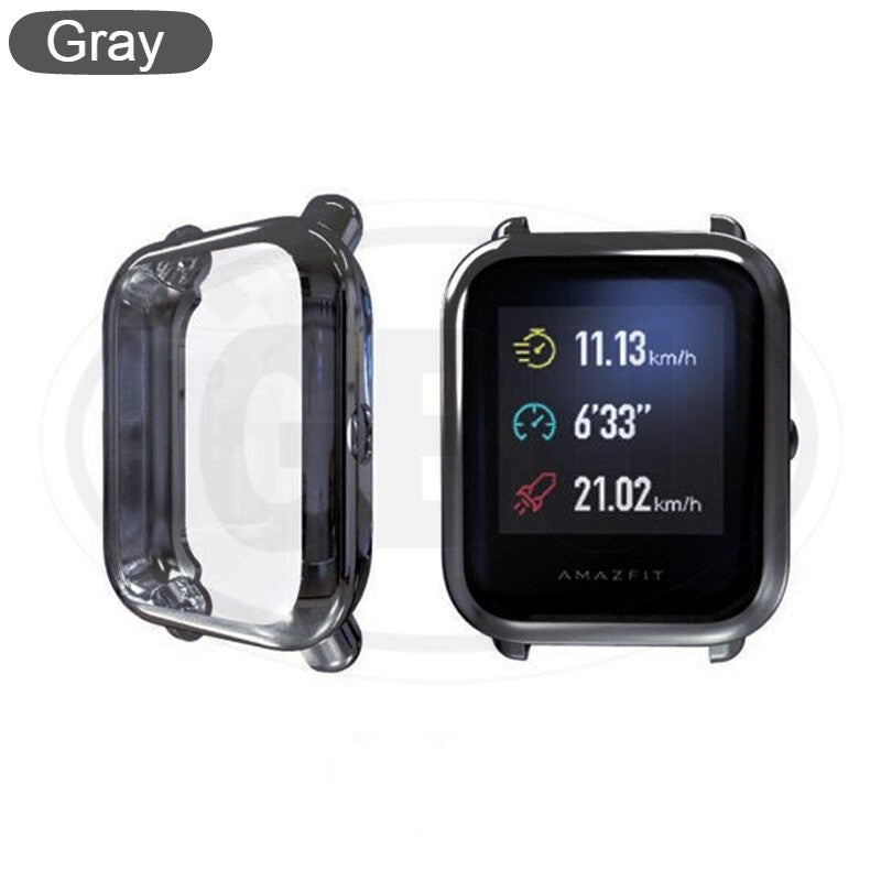 Amazfit Bip U / Bip U Pro / Bip S / Bip S Lite / Bip 1S / Bip Lite TPU Full Cover Protector Case