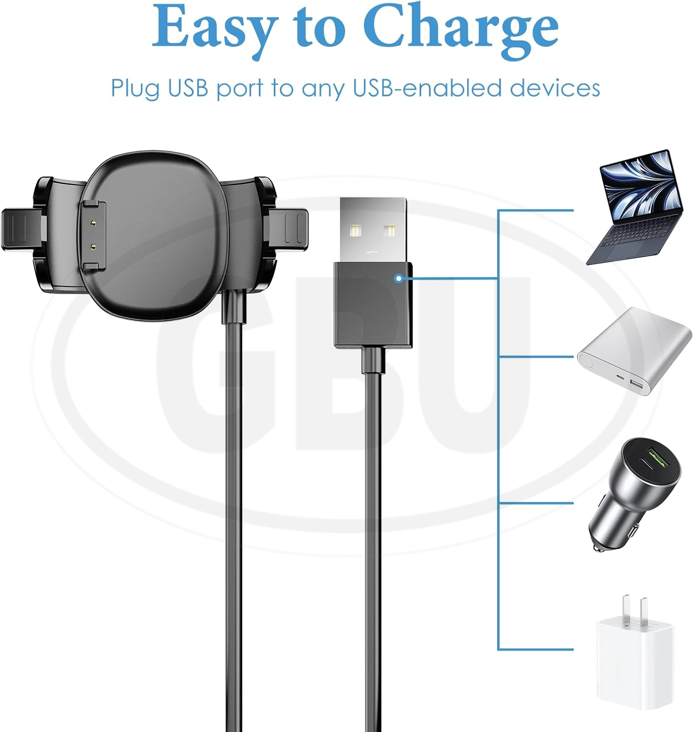 Disney Magic Band Plus USB Charging Clip Cable - Charger