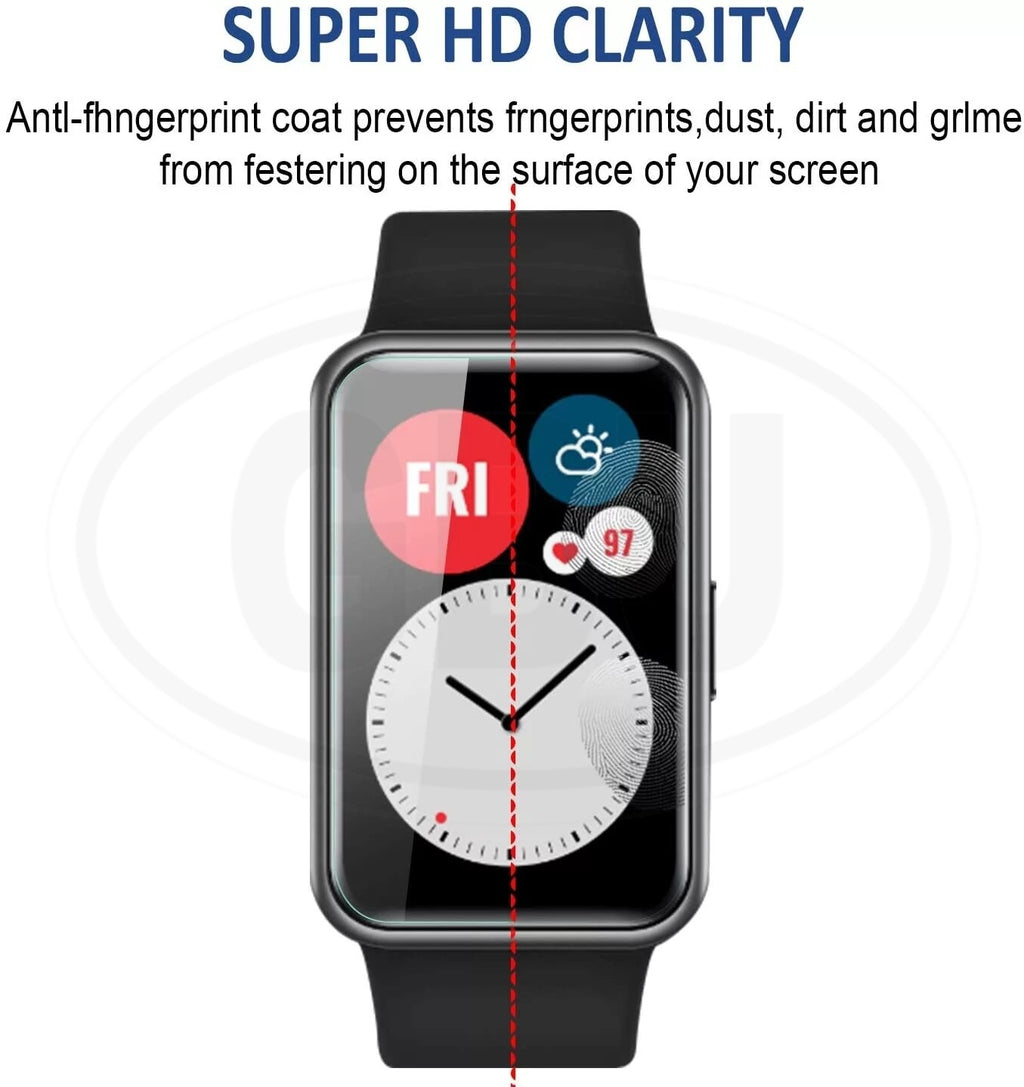 < 2pcs > Huawei Watch Fit / Huawei Fit Hydrogel Watch Screen Protector