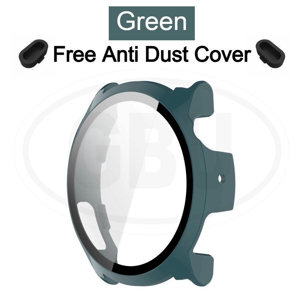 Coros Pace 4 Sarung Full Built-in Tempered Glass Cover / Sarung Half Silikon - No Screen  PERCUMA Anti-Dust Cover