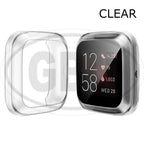 Compatible with Fitbit Versa TPU Full Cover Protector Case (NOT ORIGINAL)