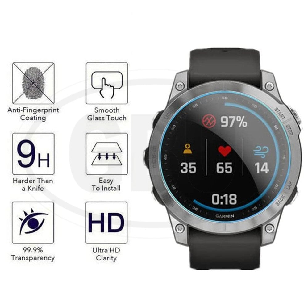 Fenix 5X / Fenix 5S / Fenix 5 / Fenix 5 Plus / 5S Plus / 5X Plus Screen Protector HD Tempered Glass
