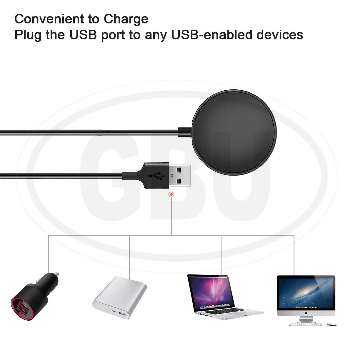 Samsung Galaxy Watch Ultra / Watch 8 / Watch 7 / Watch 6 / Watch 5 / Watch 4 / Active 2 Smart Watch Magnetic USB Charger Charging Cable