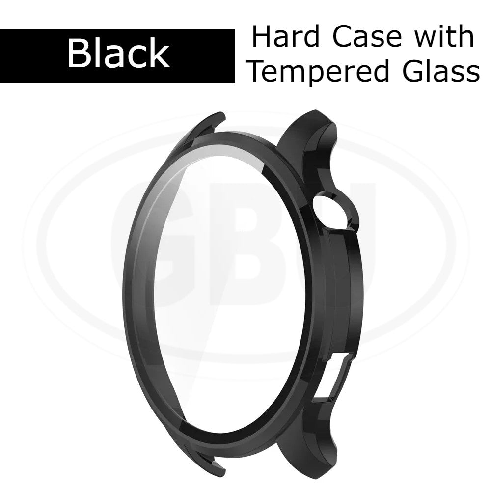 Amazfit GTR 4 / GTR4 2-in-1 Full Cover Case with Tempered Glass Protector Screen
