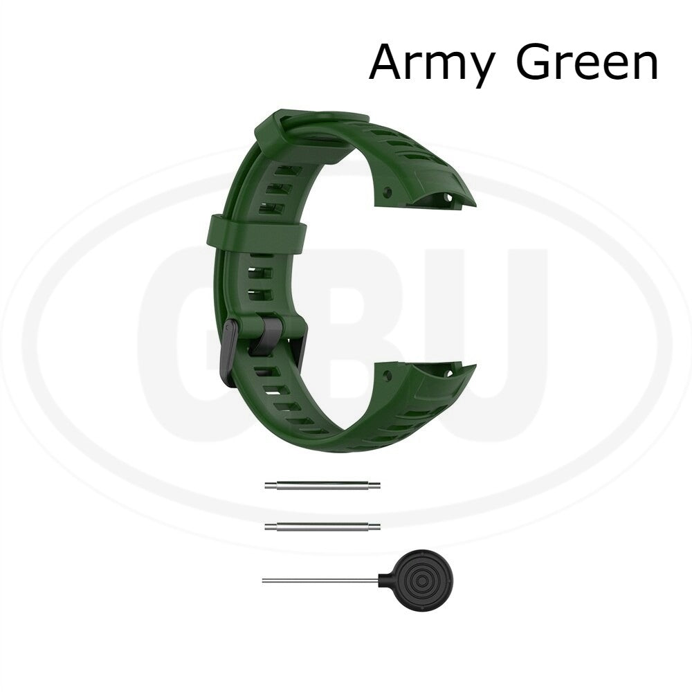 Garmin Instinct / Instinct Tactical / Instinct Solar / Instinct Esports Soft Silicone Strap Band - 22mm