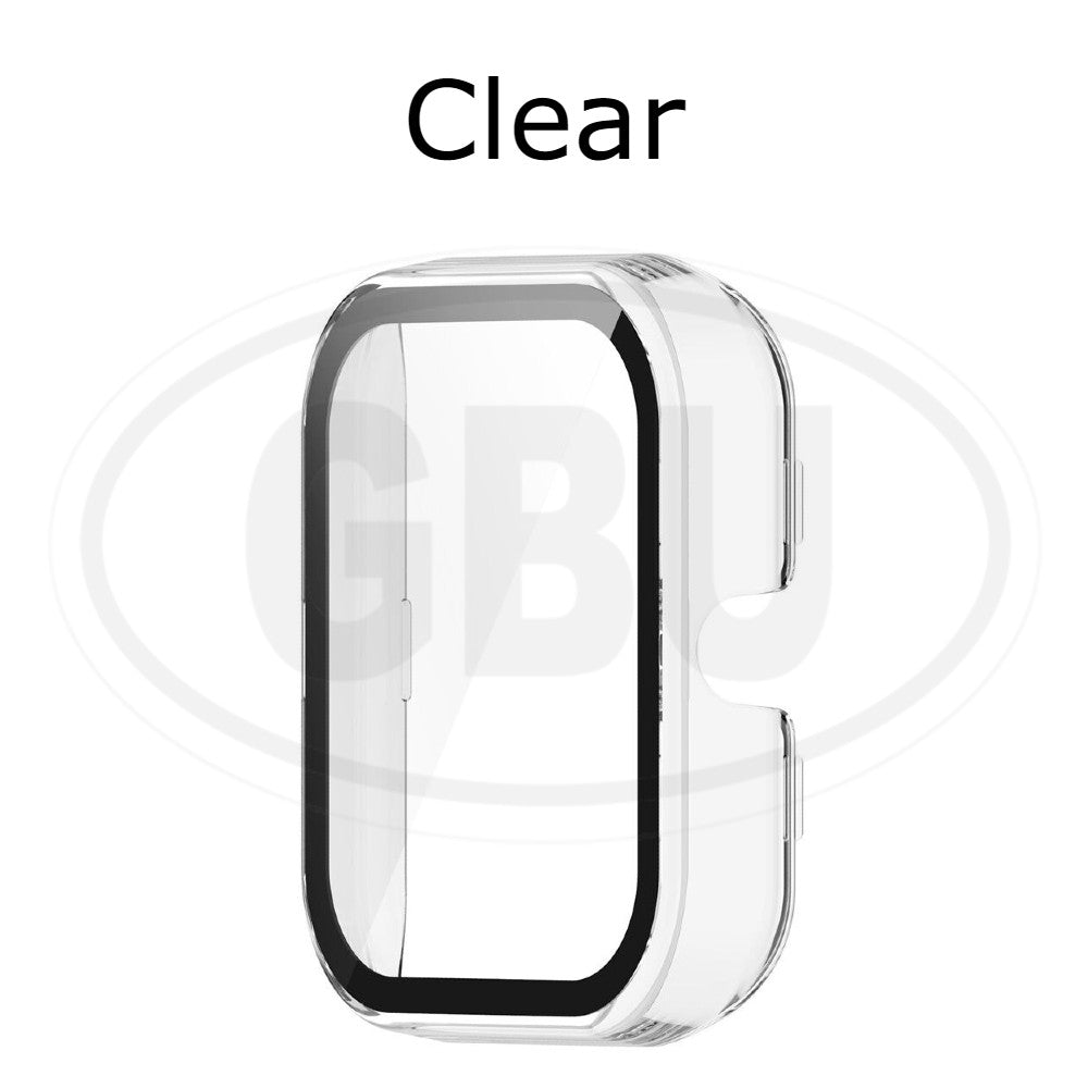 Amazfit Bip 3 / Bip 3 Pro 2-in-1 Full Cover Case with Tempered Glass Protector Screen