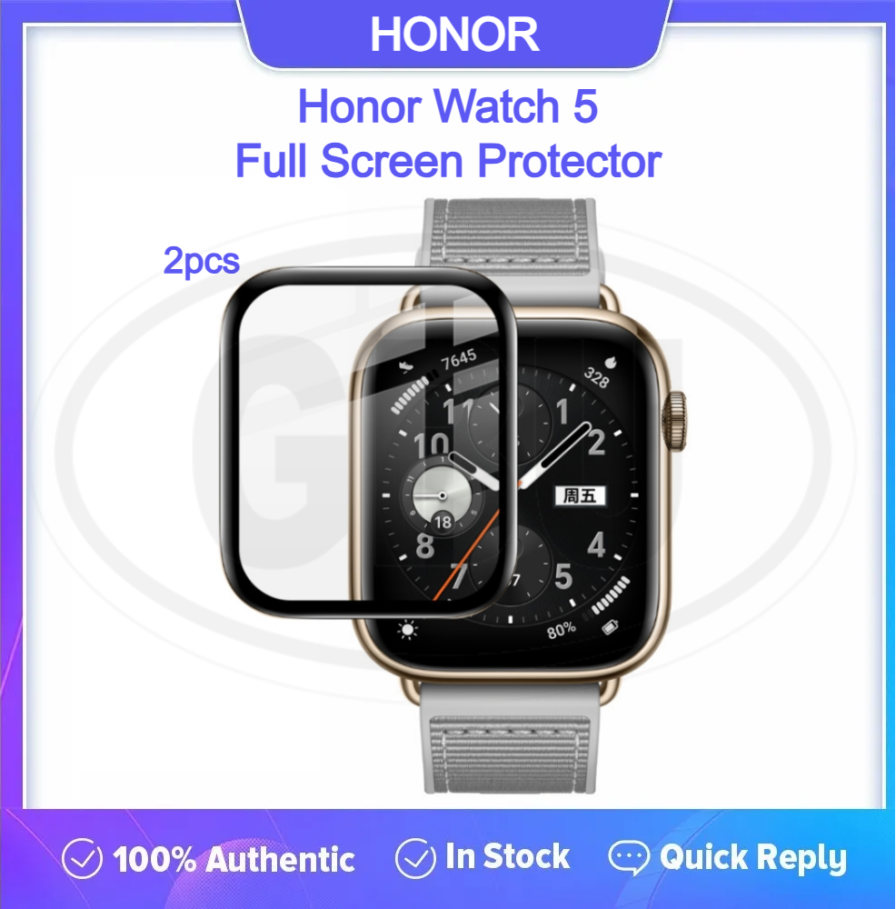 [2pcs] Honor Watch 5 / Honor 5 Full Cover Screen Protector - Full Screen