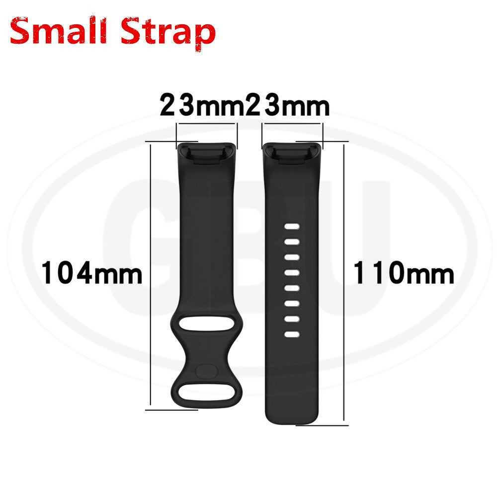 Fitbit Charge 6 / Fitbit Charge 5 Smart Watch Soft Silicone Replacement Band Strap - Small size