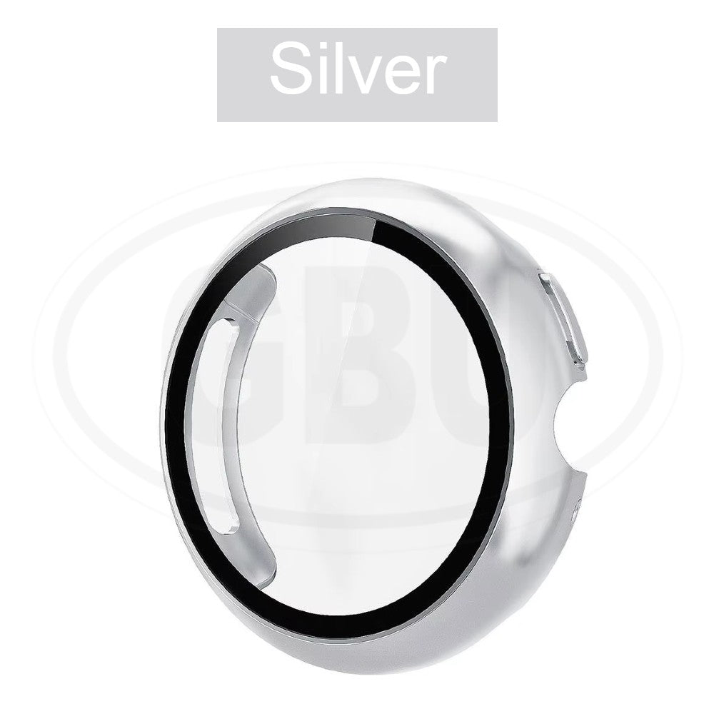 Google Pixel Watch 4 45mm / Google Pixel Watch 4 41mm Sarung Full Built-in Tempered Glass Cover