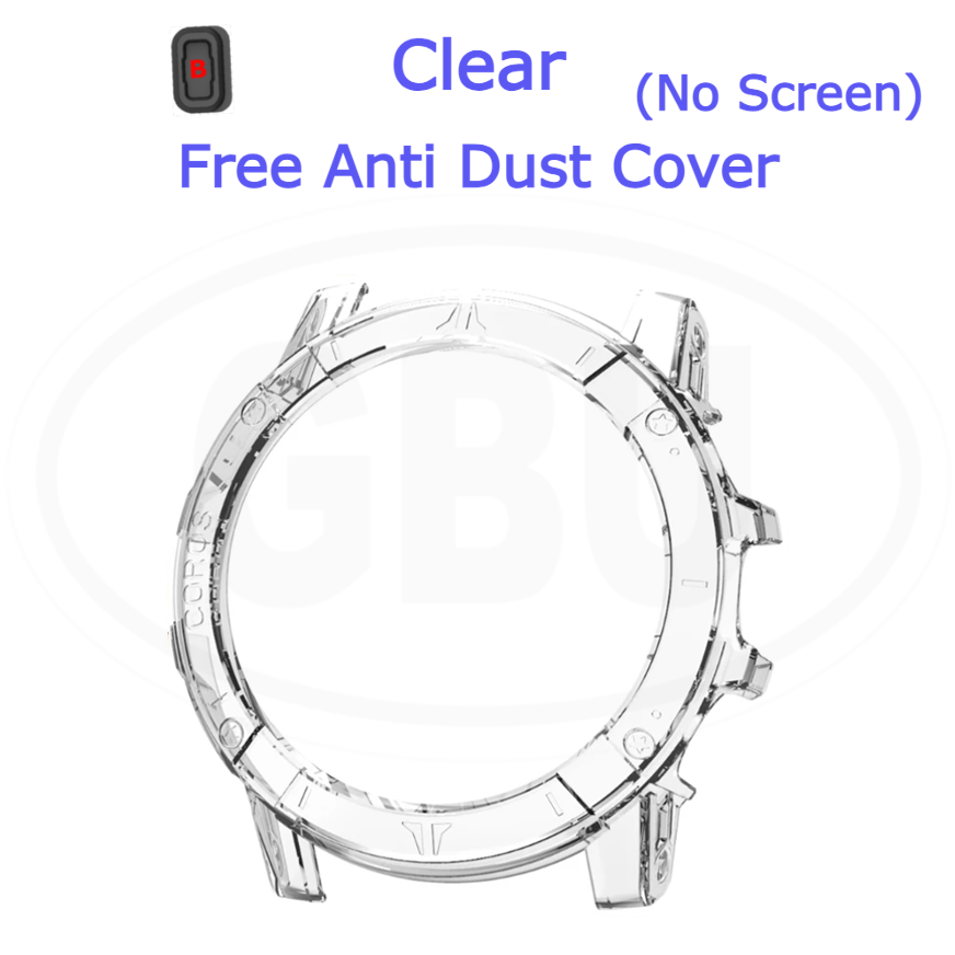 Coros Vertix 2 / Vertix2 TPU Half Cover Protector Case - No Screen