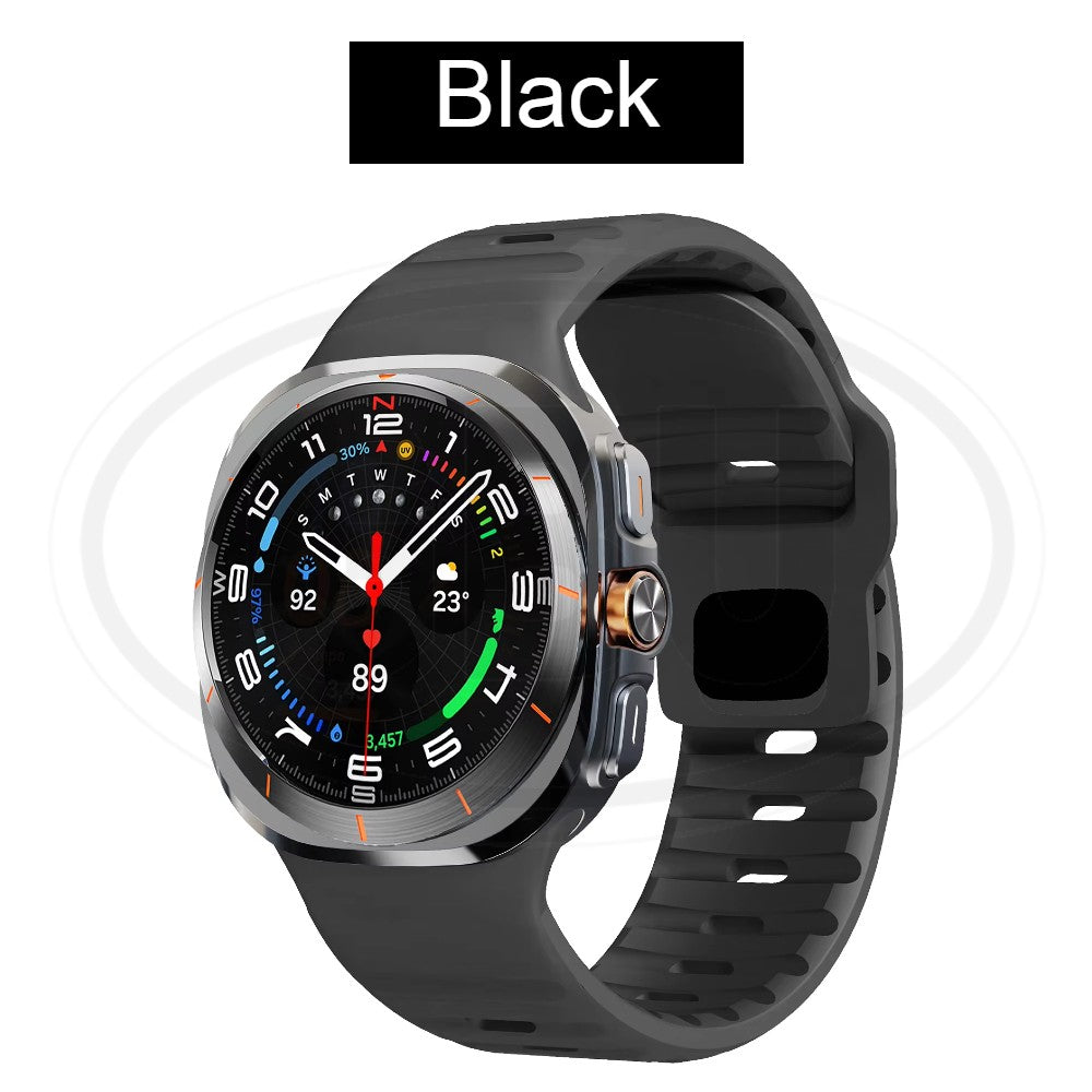 Samsung Galaxy Watch Ultra 2 / Samsung Ultra Watch Nylon Tali Silikon Lembut / Watch Strap (High Quality)