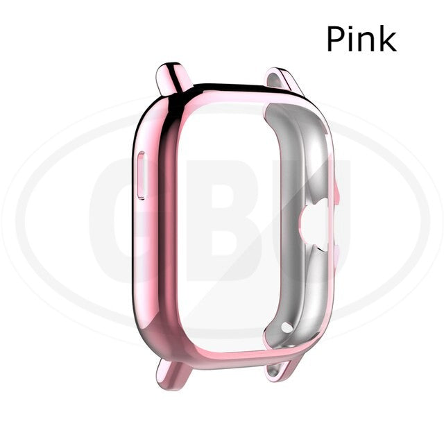 Compatible with Amazfit GTS 2 / GTS 2E / GTS2 / GTS2E TPU Full Cover Protector Case (NOT ORIGINAL)