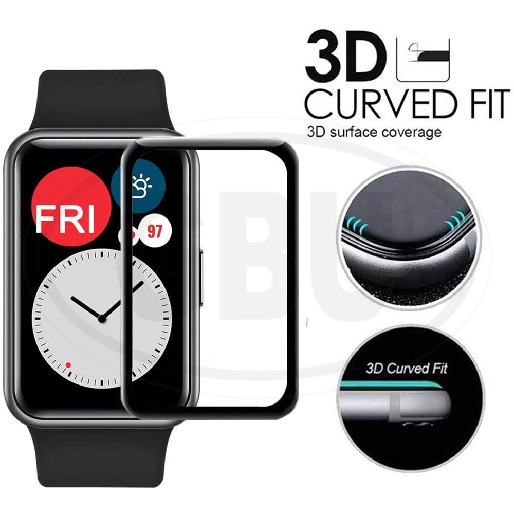 [2pcs] Huawei Watch Fit 2 / Fit2  3D Full Cover Screen Protector - Full Screen