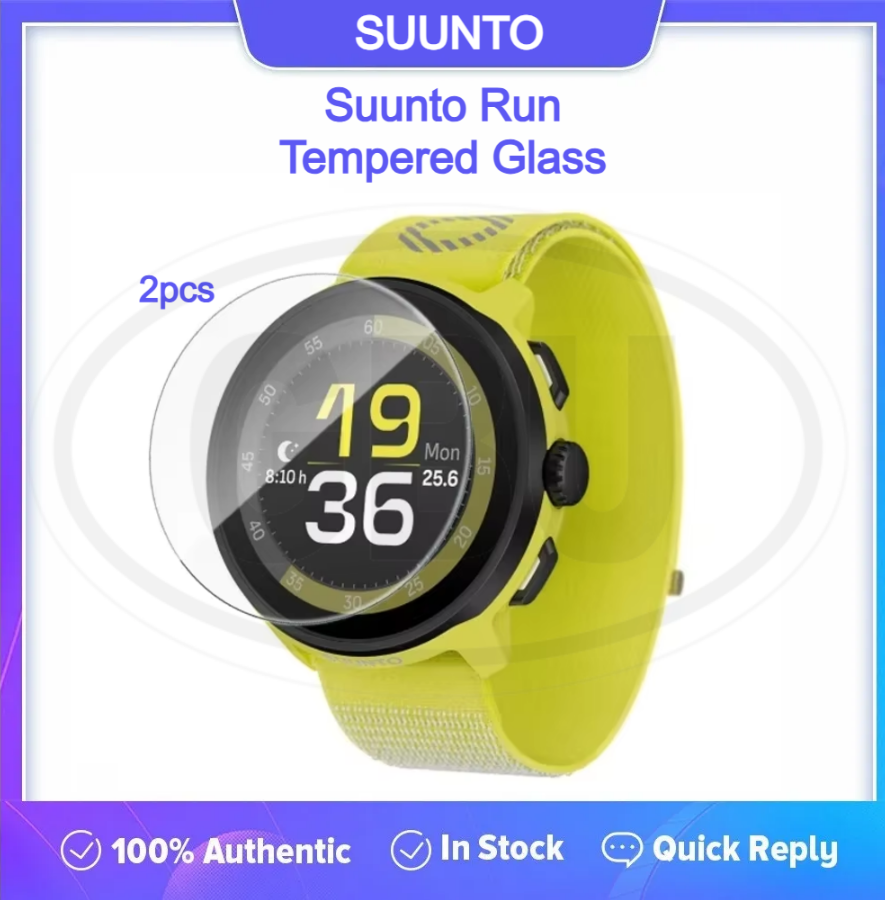 [2pcs] Suunto Run Screen Protector HD Tempered Glass