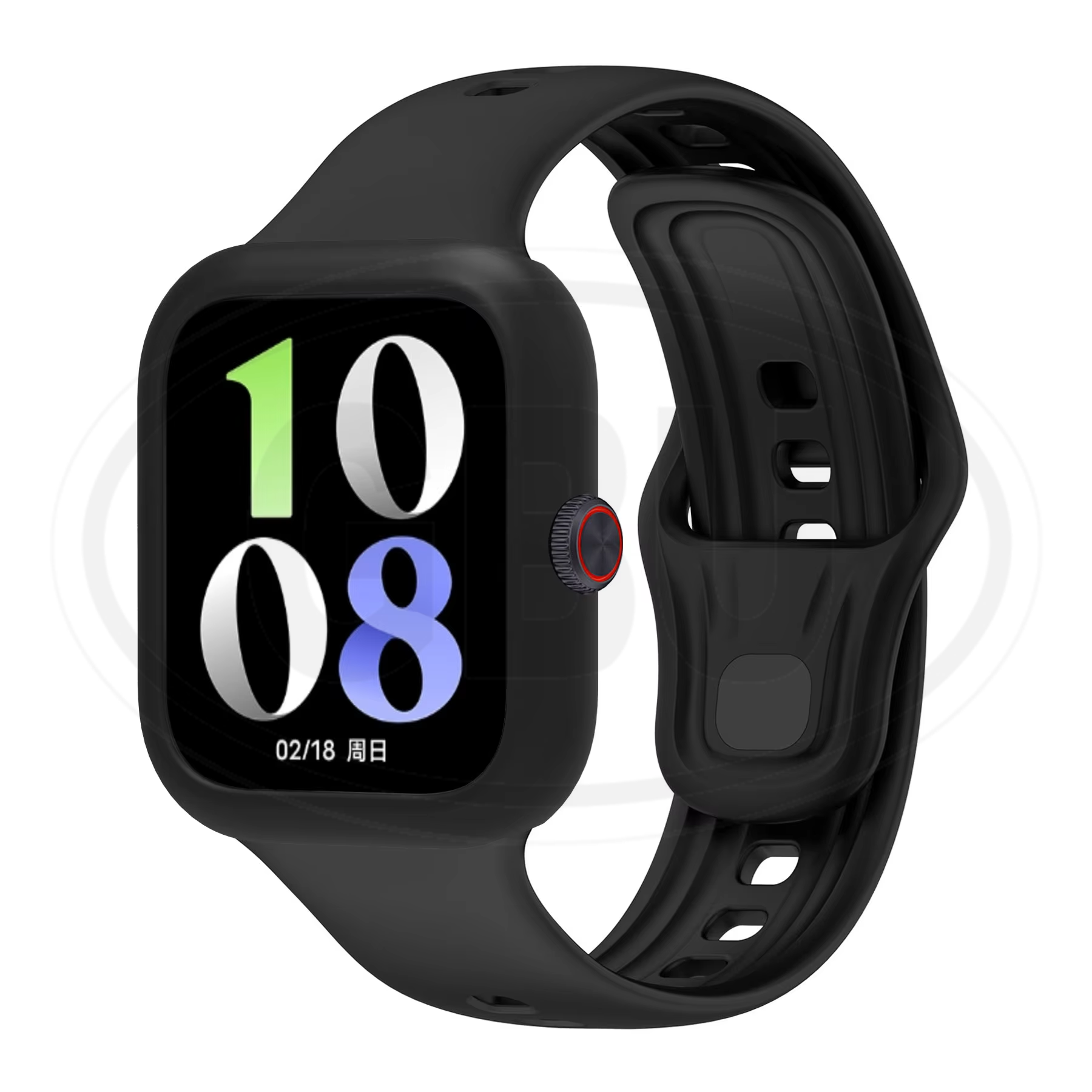 Vivo Watch GT / iQOO Watch GT Sarung Full Built-in Tempered Glass / Sarung Half Silikon - No Screen