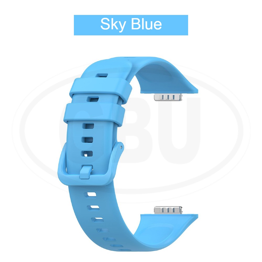 Huawei Watch Fit 2 / Watch Fit2 / YDA-B19V / YDA-B09S Soft Silicone Replacement Strap Band - Full Color Buckle