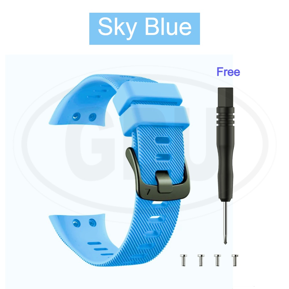 Garmin Forerunner 45 / Forerunner 45s / Swim 2 Smartwatch Tali Silikon Lembut / Watch Strap (High Quality)
