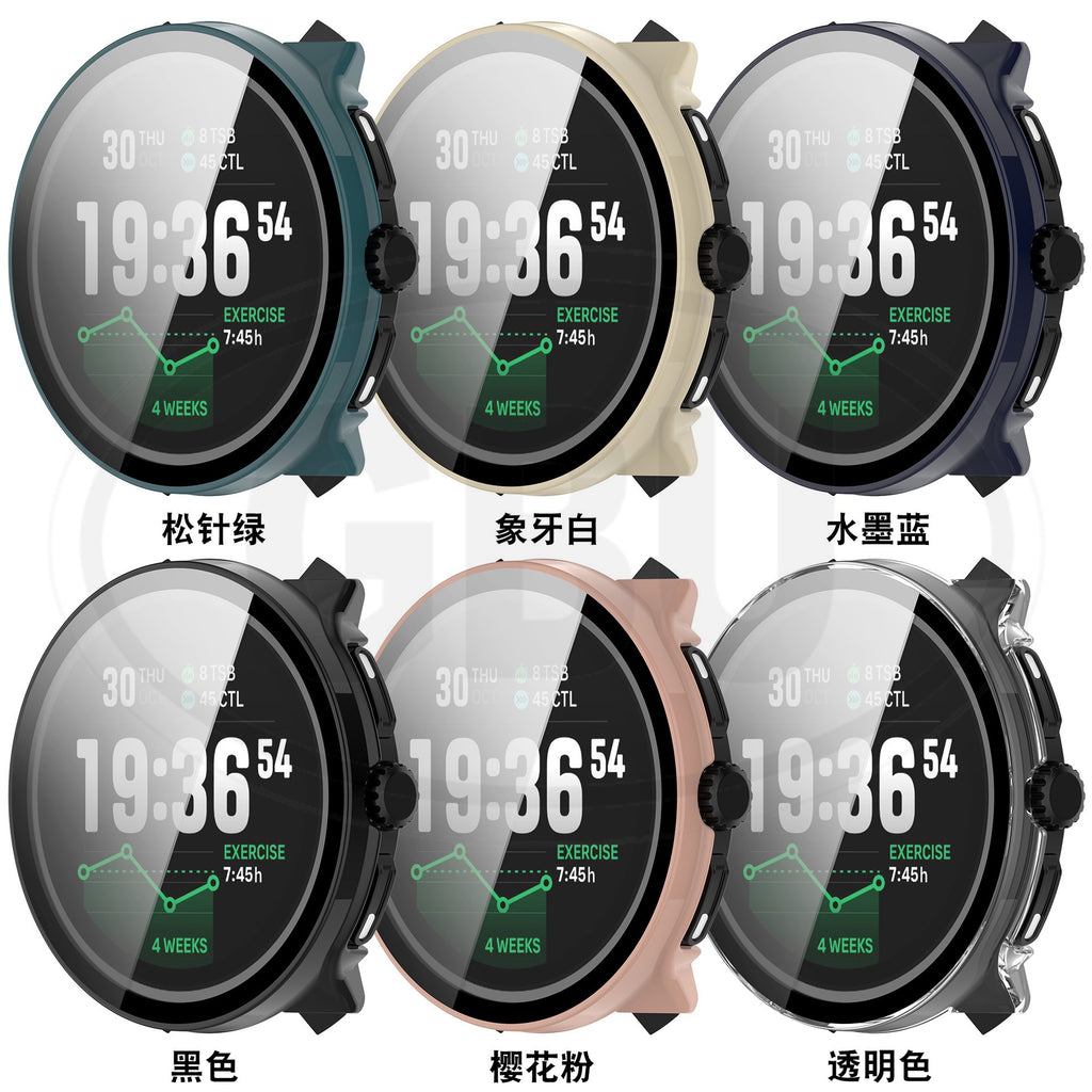 Suunto Race 2 Sarung Full Built-in Tempered Glass Cover