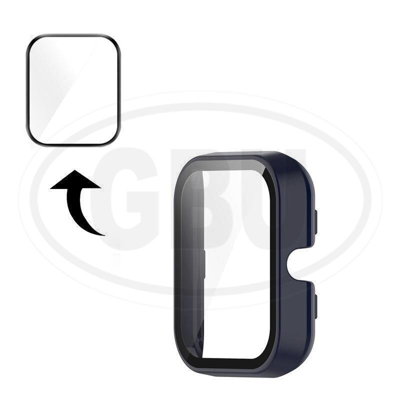 Amazfit Bip 3 / Bip 3 Pro 2-in-1 Full Cover Case with Tempered Glass Protector Screen