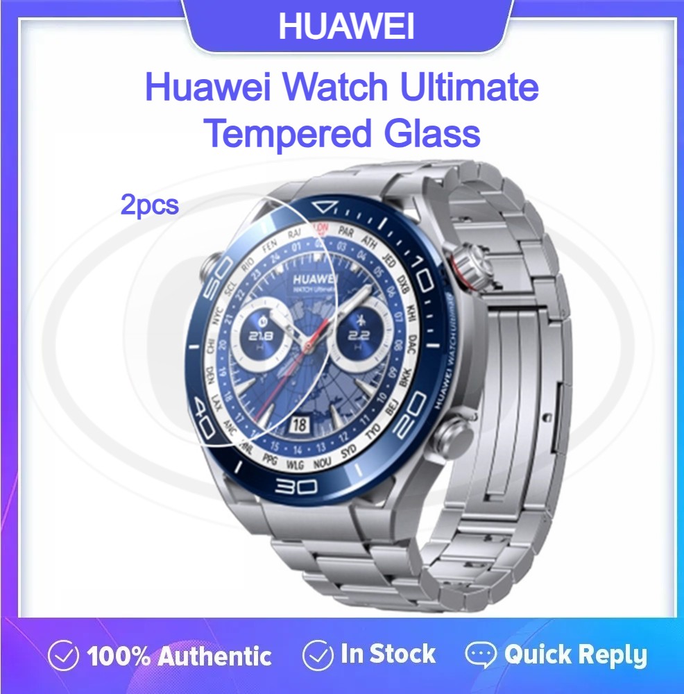 [2pcs] Huawei Watch Ultimate Screen Protector HD Tempered Glass