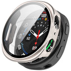 Samsung Galaxy Watch 9 44mm / Watch 9 40mm / Watch 8 44mm / Watch 8 40mm Sarung Full Built-in Tempered Glass Cover