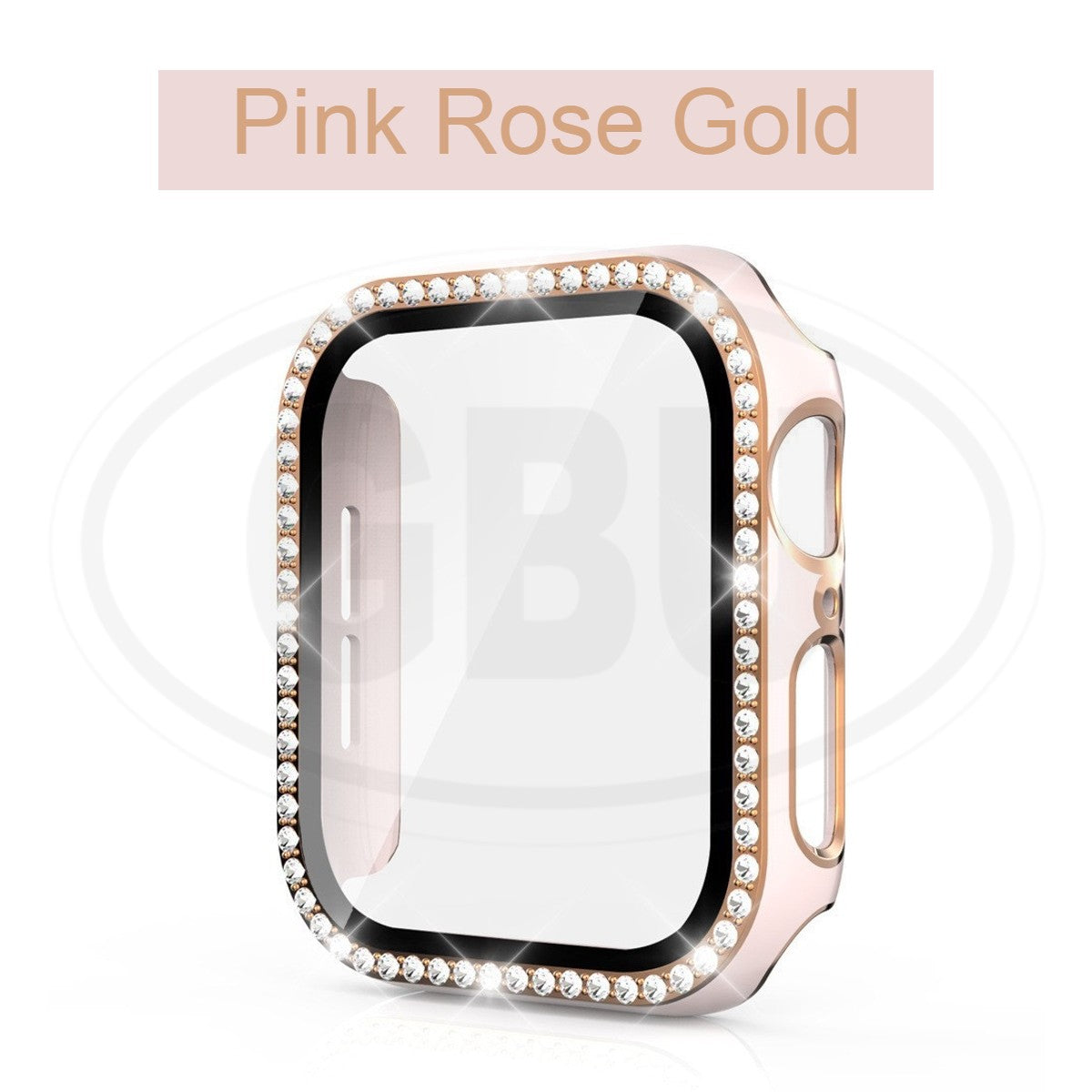Apple Watch Series 9/8/7/SE/6/5/4/3/2/1 For 38mm/40mm/41mm/42mm/44mm/45mm/49mm Cover Case with Tempered Glass Screen