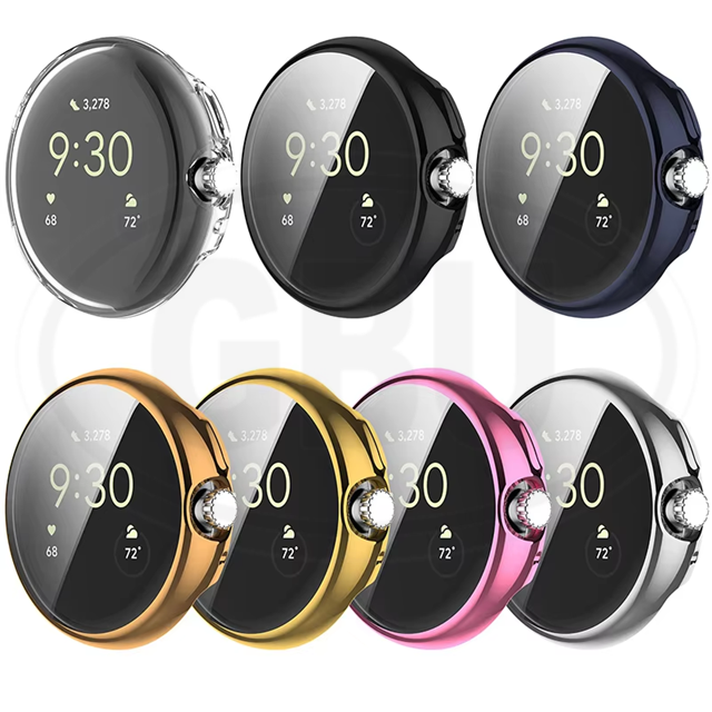 Google Pixel Watch 3 / Google Pixel Watch 2 / Google Pixel Watch TPU Full Cover Protector Case