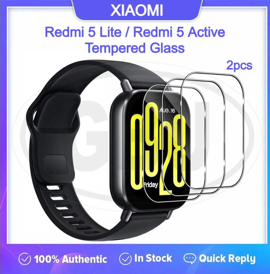 Redmi Watch 5 Lite / Redmi Watch 5 Active / Redmi 5 Active / Redmi 5 Lite Screen Protector HD Tempered Glass