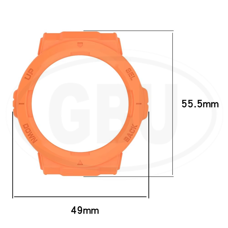 Amazfit Active Edge TPU Half Cover Protector Case - No Screen