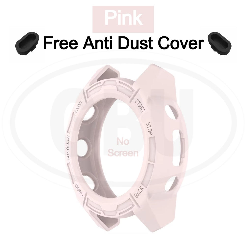 Garmin Descent G2 / Descent G1 Sarung Half Silikon - No Screen  PERCUMA Anti-Dust Cover