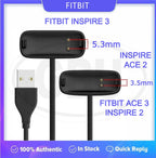 Fitbit Inspire 3 / Inspire 2 / Inspire / Ace 3 / Ace 2 Charger USB Charging Cable