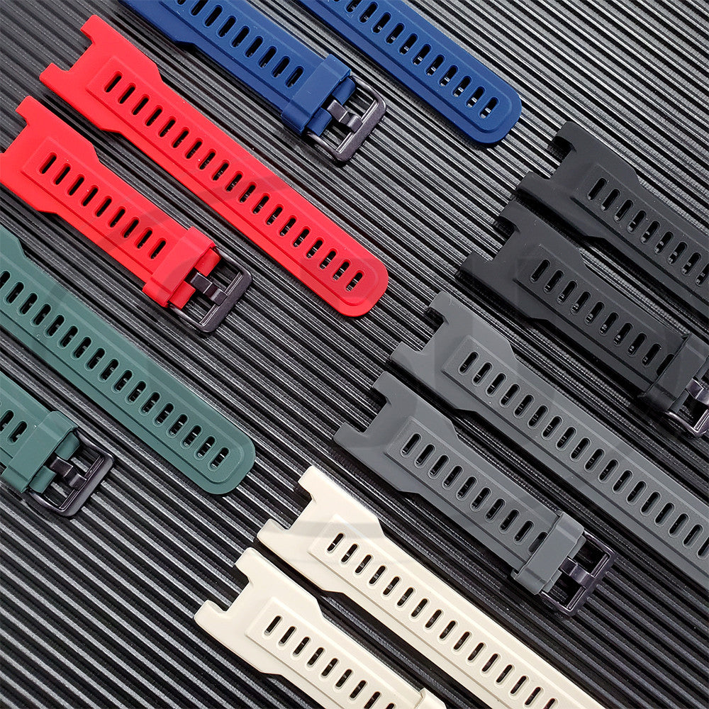 Compatible with Amazfit TRex / T-Rex Pro / T-Rex / TRex Pro Soft Silicone Strap Band  - A1919 / A1918-22mm (NOT ORIGINAL)