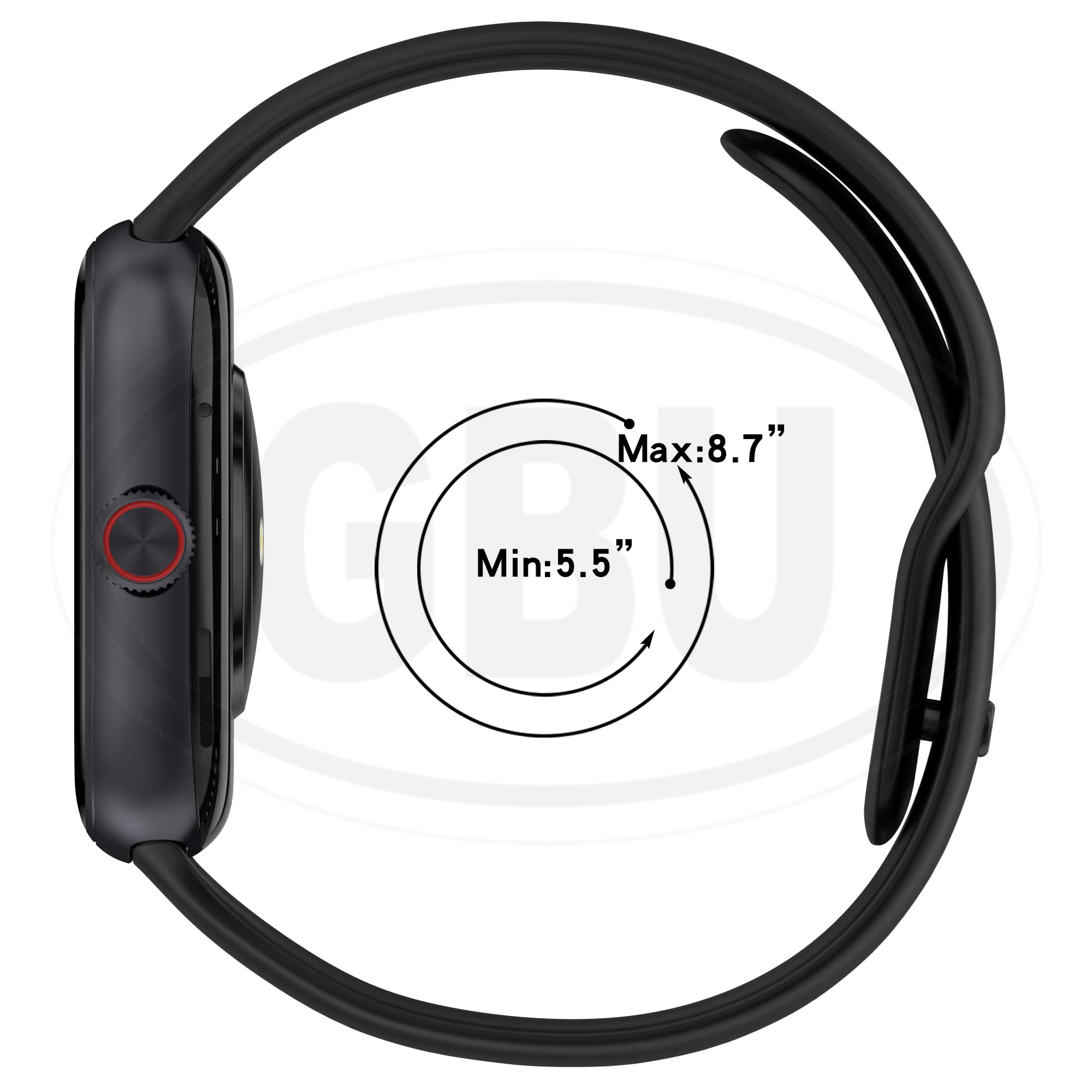Vivo Watch GT / iQOO Watch GT Sarung Full Built-in Tempered Glass / Sarung Half Silikon - No Screen