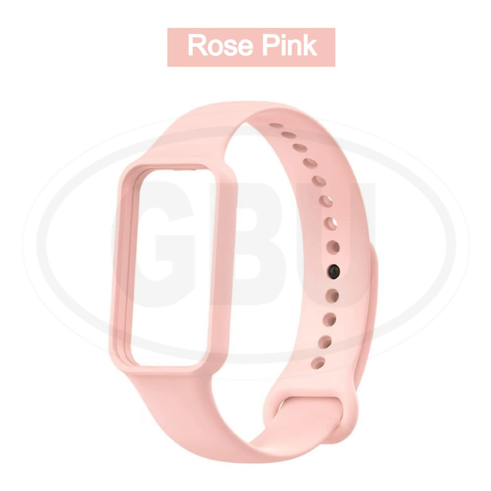 Compatible with Amazfit Band 7 / Band7 Smart Watch Soft Silicone Replacement Strap Band (NOT ORIGINAL)
