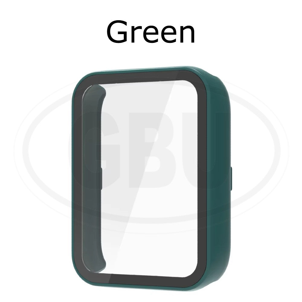 Xiaomi Smart Band 9 Pro / Mi Band 9 Pro / Band 9 Pro Full Cover Case with Tempered Glass Protector Screen - 2-in-1 Cover
