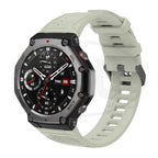 Compatible with Amazfit T Rex 3 / T-Rex 3 Strap Soft Silicone Strap Band (NOT ORIGINAL)