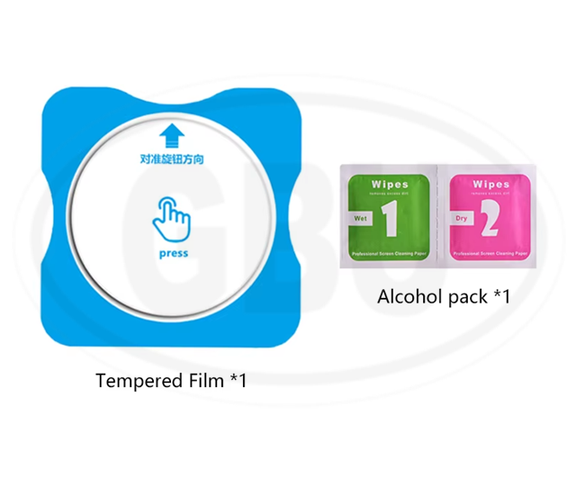 Samsung Galaxy Watch 7 / Watch 6 / Watch 5 Pro / Watch 4 / Watch 3 Clear HD Tempered Glass With Auto Alignment Tool