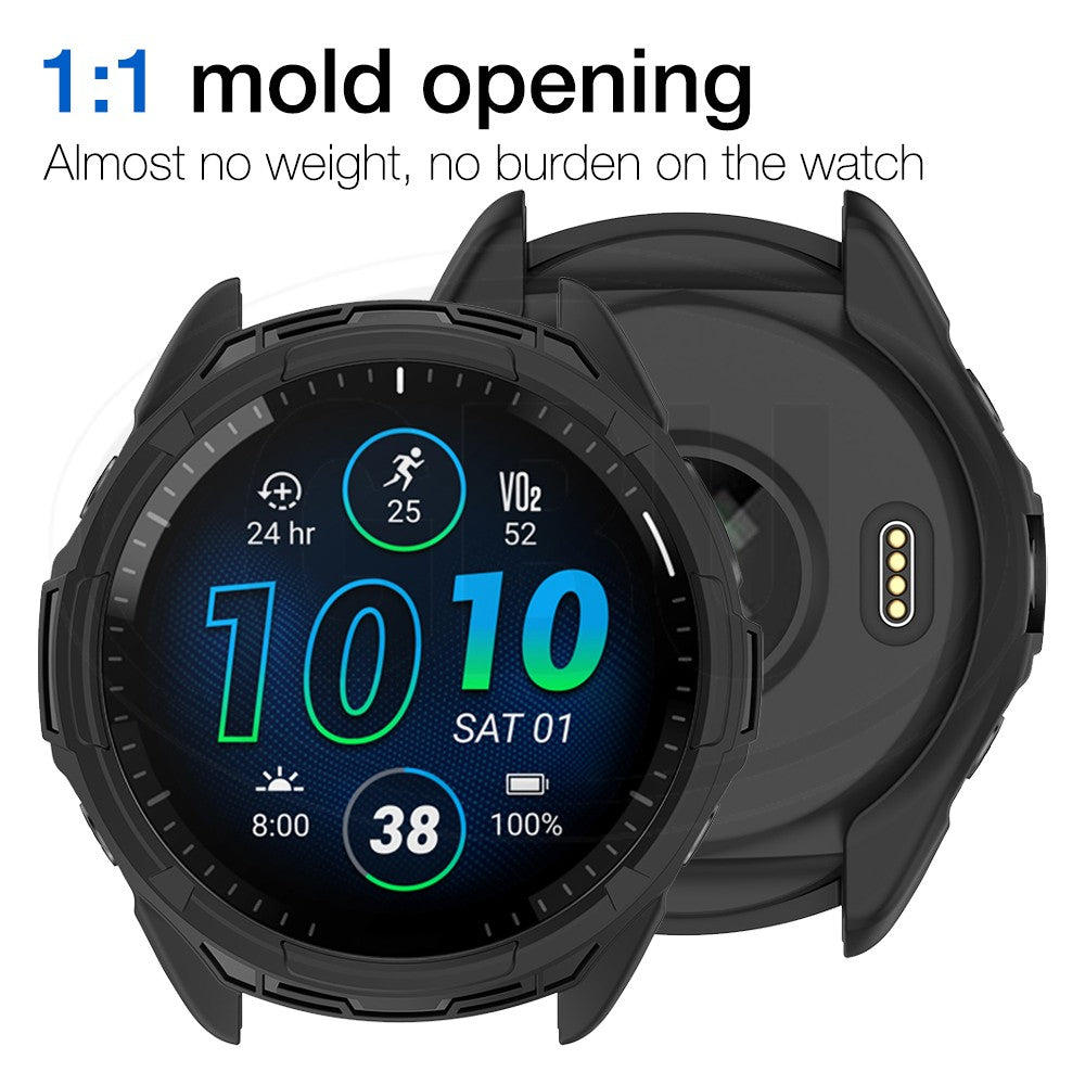 Garmin Forerunner 965 / FR965 TPU Half Cover Protector Case - No Screen