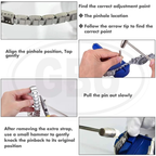 Metal Watch Strap Changer /Metal Watch Strap Adjuster /Watch Link Remover